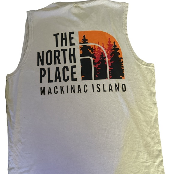 U.S. Vintage Mackinaw Island Men’s Tank Top - Picture 2 of 3